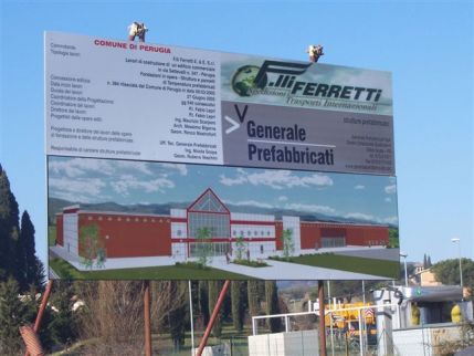 F.lli Ferretti capannone commerciale Perugia